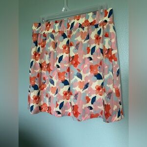 Tulle floral mini skirt size medium